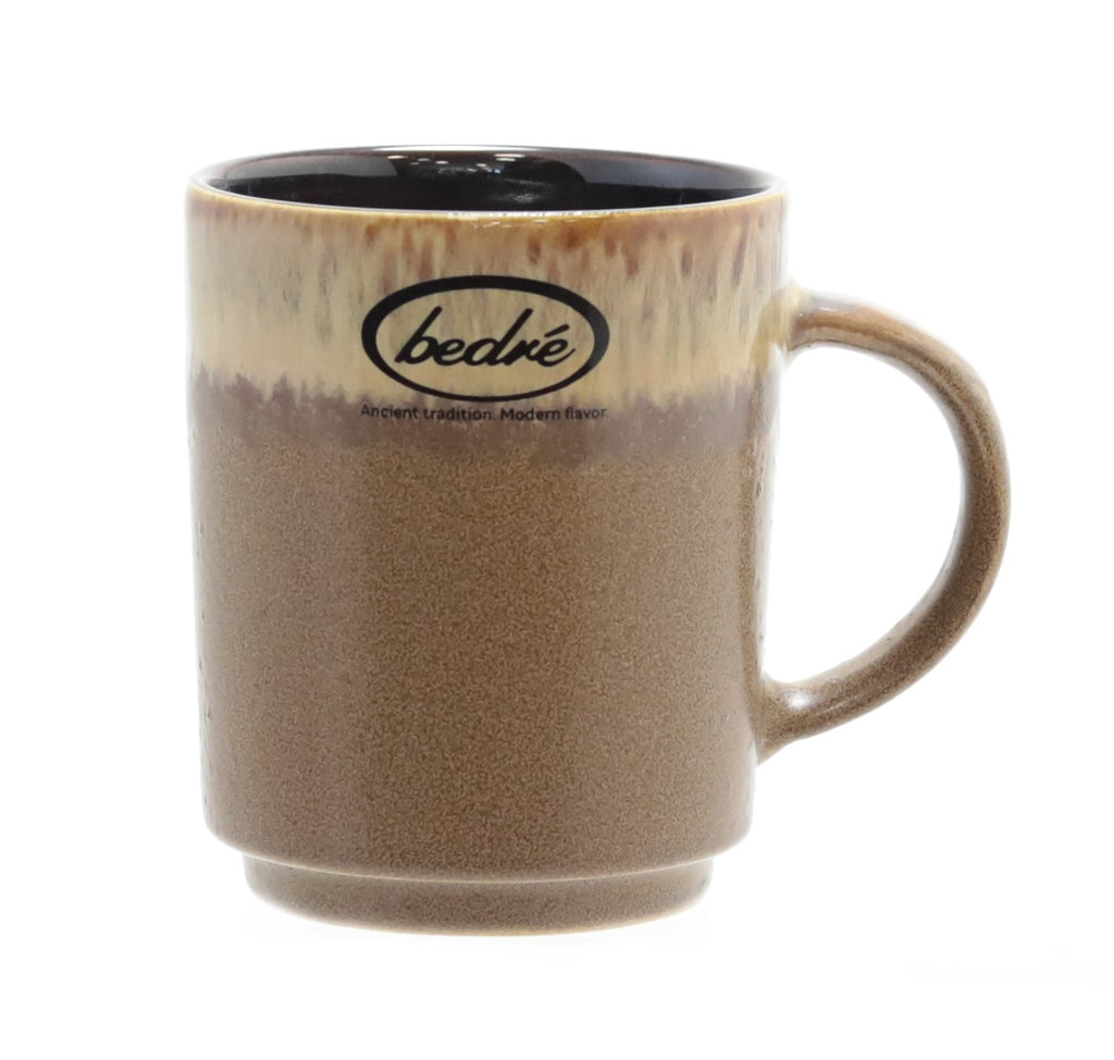Bedré Mug in Blue, Brown, Gray, and Mint Green