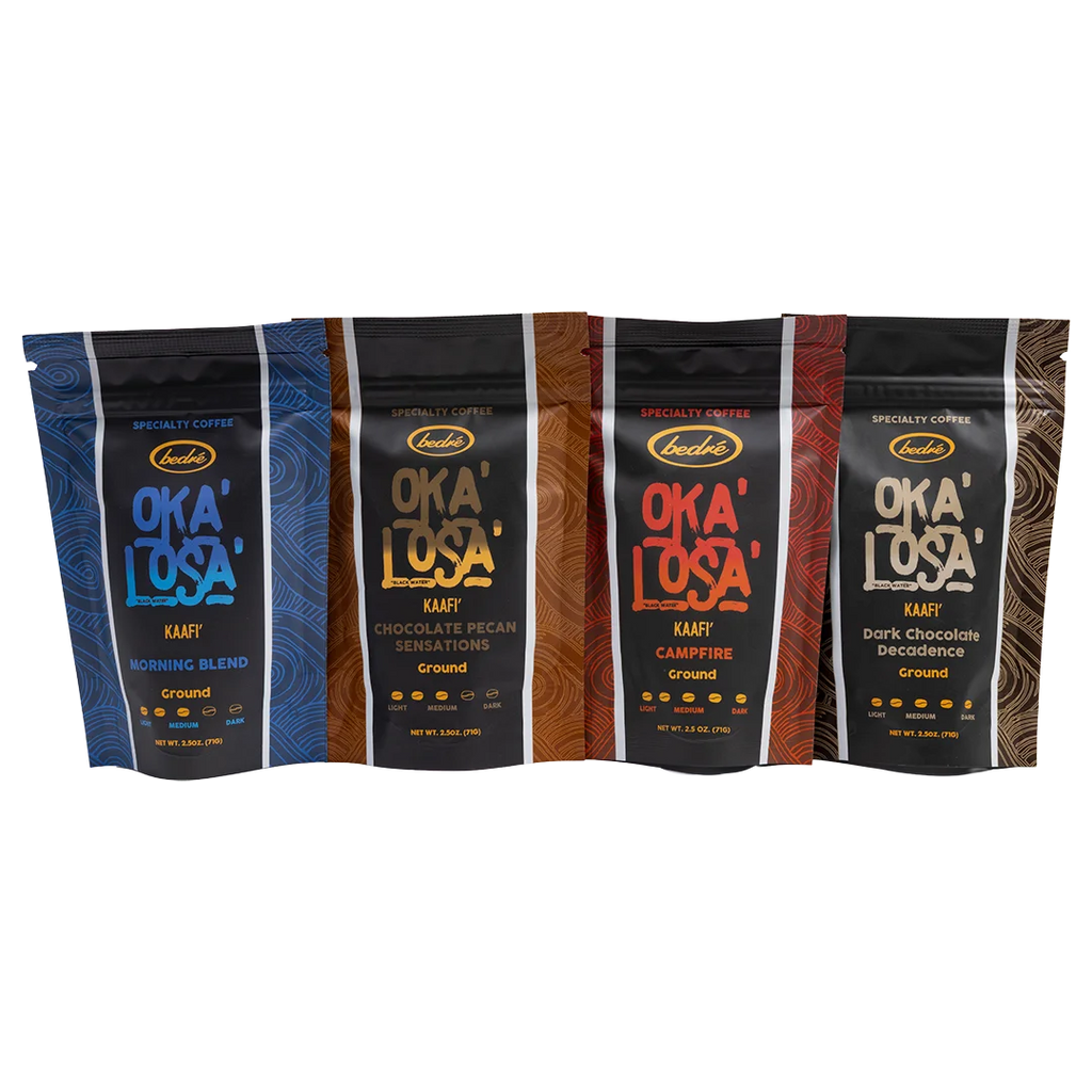 OKA'LOSA 2.5 Ounce Ground Sample Box For Two