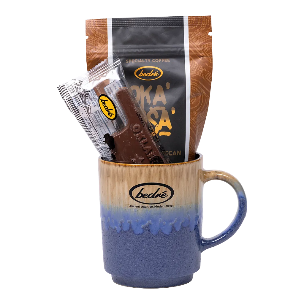 A Taste Of Oklahoma - Blue Mug