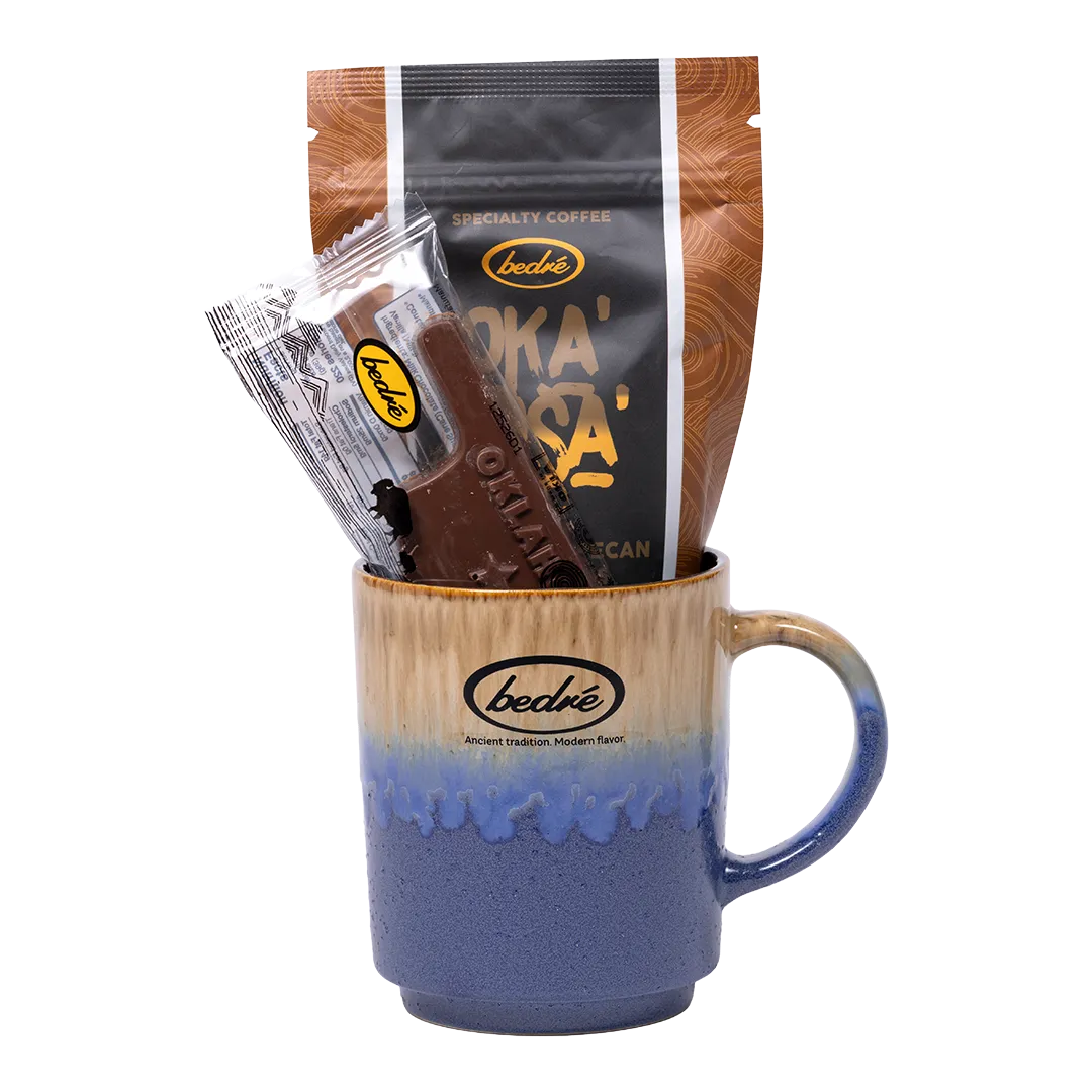 A Taste Of Oklahoma - Blue Mug