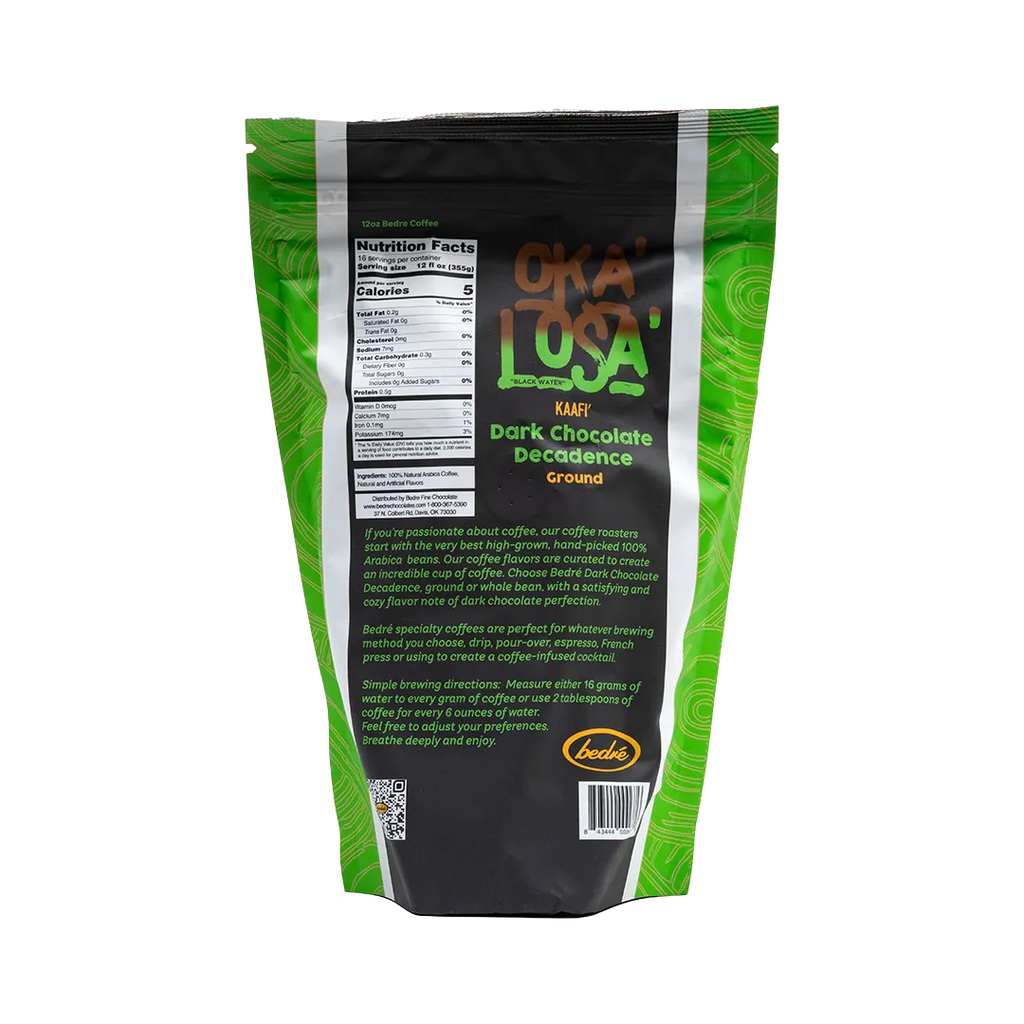 Oka'Losa Decaf Dark Chocolate Decadence Coffee