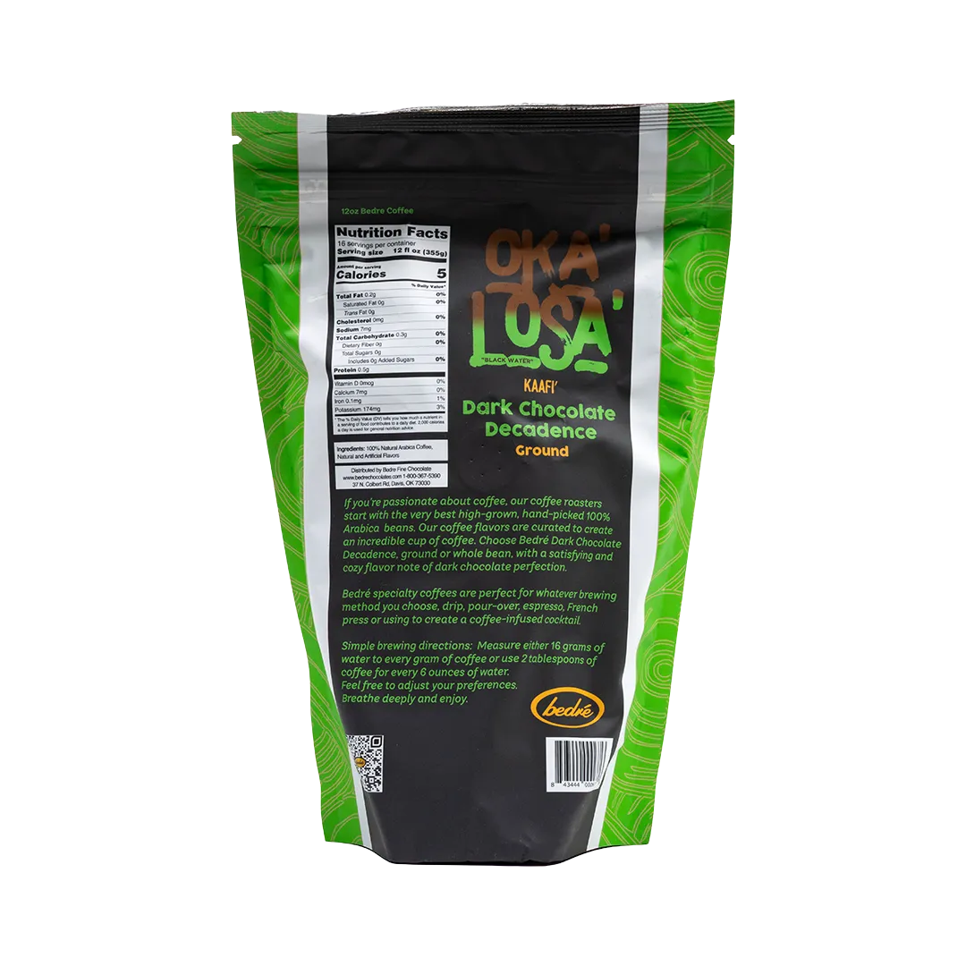 Oka'Losa Decaf Dark Chocolate Decadence Coffee