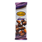 Bedré Fine Chocolate Milk Chocolate Almond Bar in wrapped 2oz package