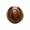 Bedré Fine Chocolate Milk Chocolate Cowboy Hat shaped piece