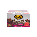 Bedré Milk Chocolate Strawberry Melts 16oz retail display box