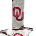 Bedré Fine Chocolate OU Bar, University of Oklahoma branded milk chocolate bar