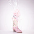 Cowboy Boot - Pink and Posey Large Boot