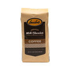 Bedré Fine Chocolate Premium Milk Chocolate flavored ground coffee, kraft bag front