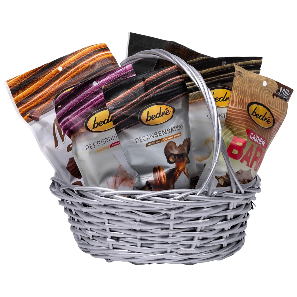 Silver Glamour Small Gift Basket