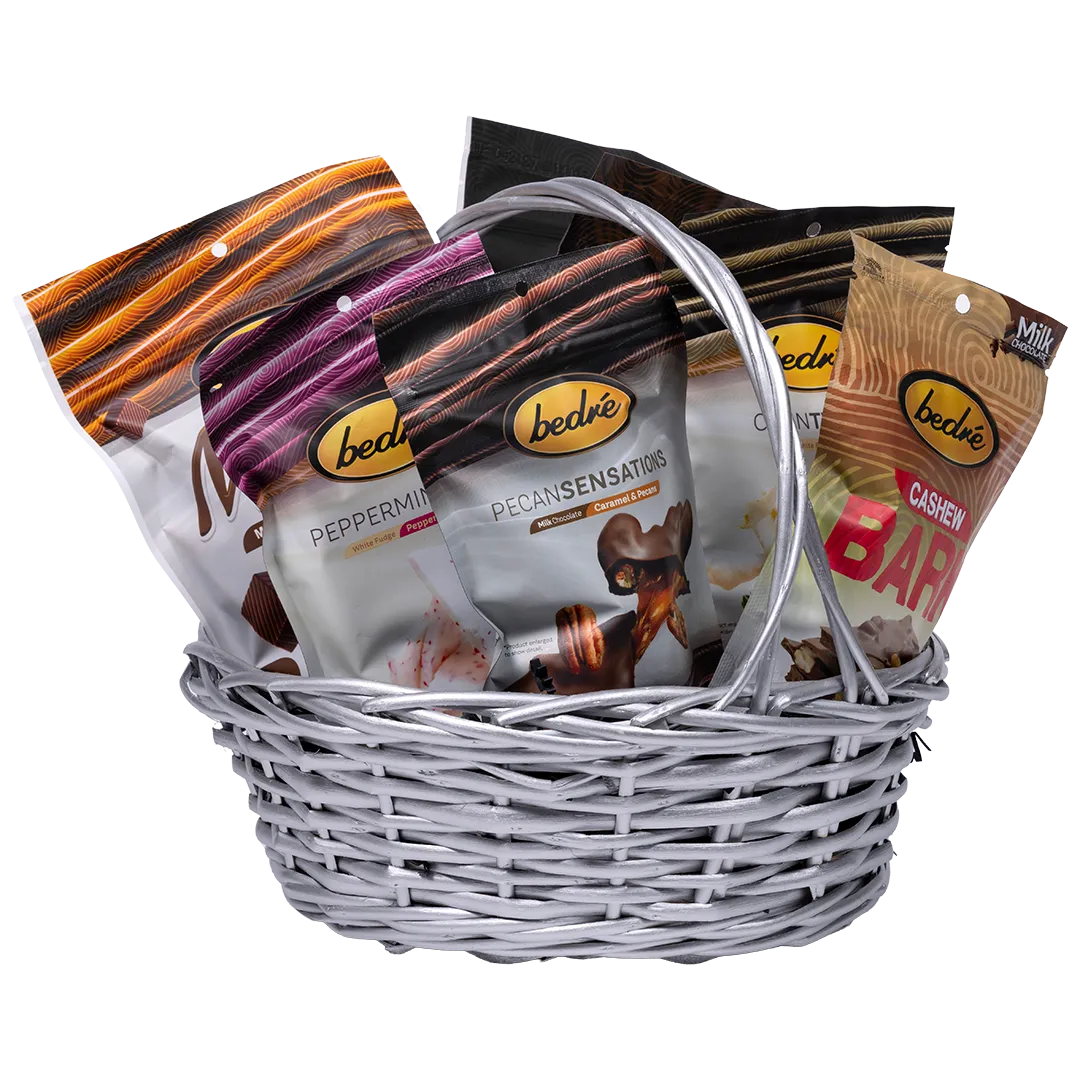 Silver Glamour Small Gift Basket