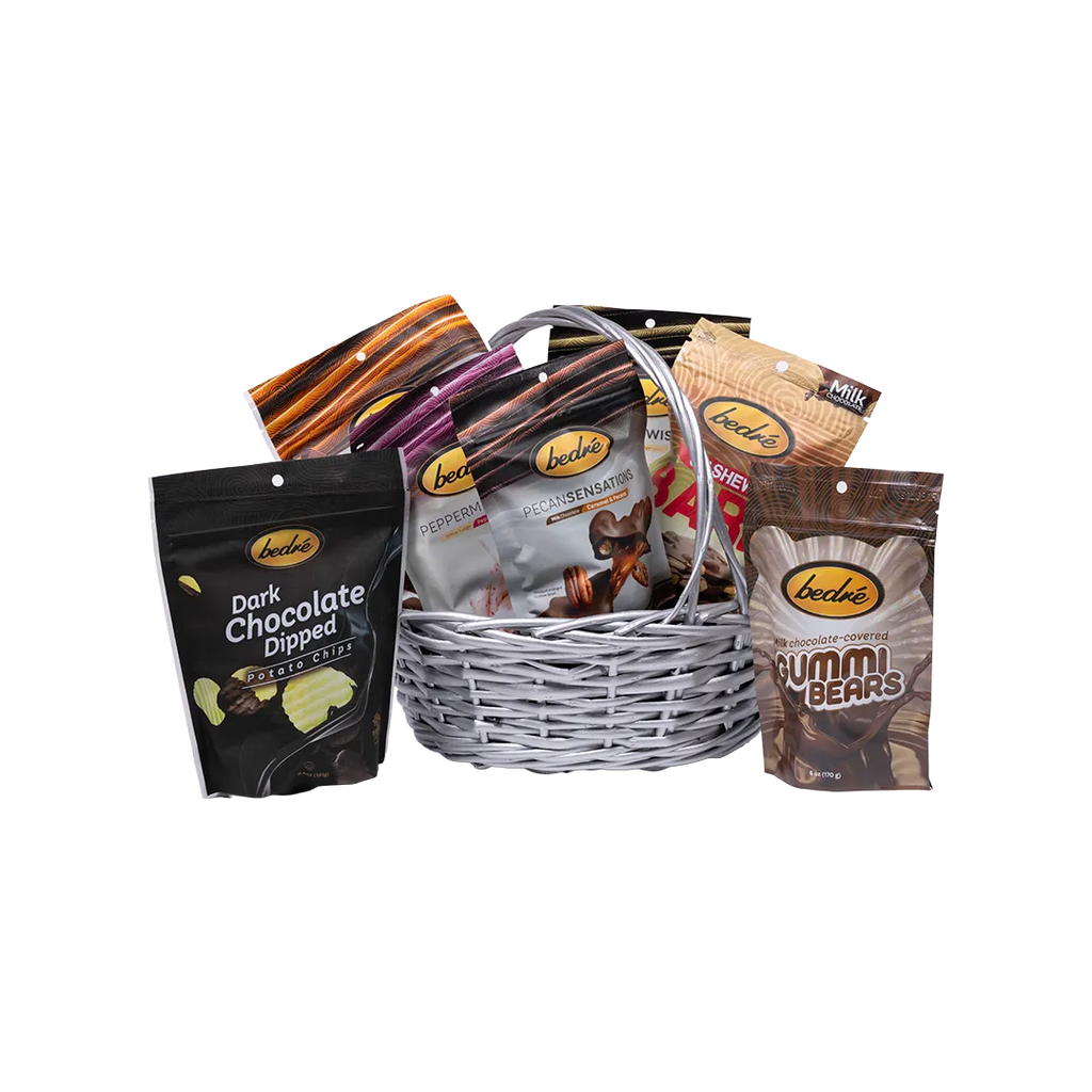 Silver Glamour Small Gift Basket