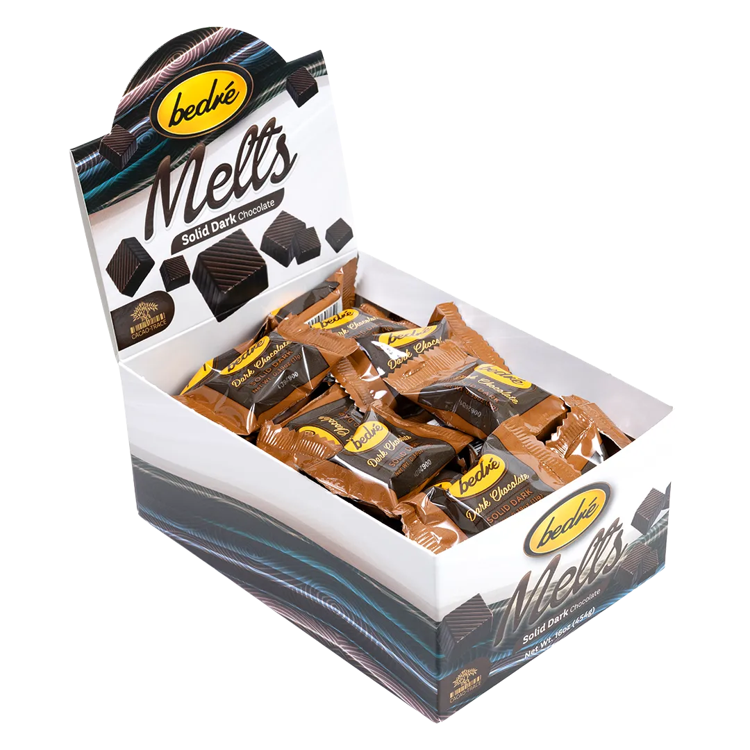 Solid Dark Chocolate Melts