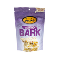 Bedré Fine Chocolate White Fudge Almond Bark, front of package